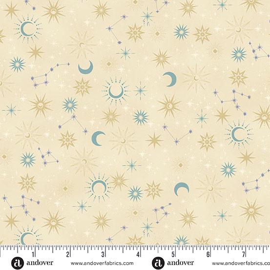 Galaxy Cream Charmed by Makower UK
