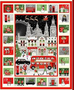 London Advent Calendar Makower UK